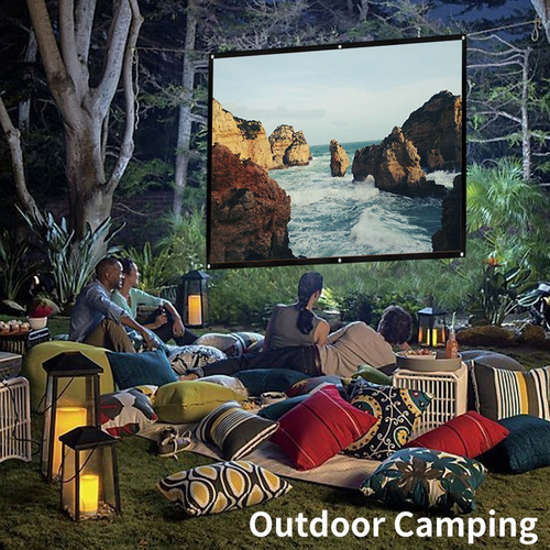 Qw Tela Do Projetor Para Home Theater 150 In (332x187cm)
