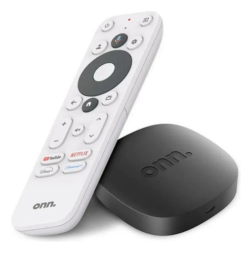 Onn. Tv Box 2.a Gen. Uhd 8gb 2gb Ram Control Voz Negro