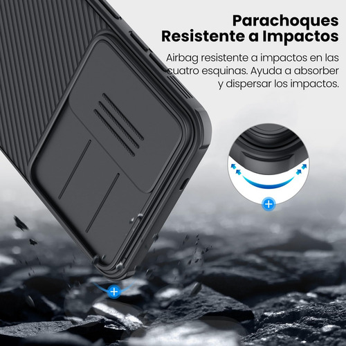 Case Funda Nillkin Para Samsung S25 + Mica Pantalla Y Cámara