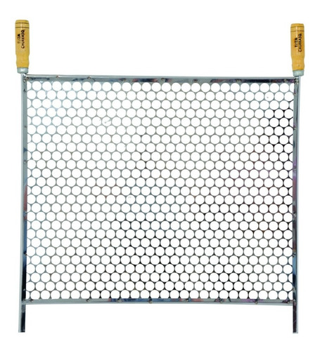 Grelha Em Aço Inox Sob Medida Para Churrasqueira 57x45