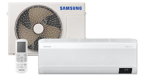 Samsung Ar Condicionado Inverter Windfree Sem Vento Connect 12000 BTUs Só Frio 220v Cor Branco