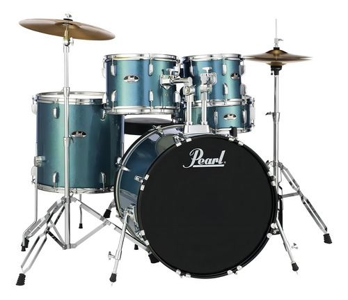 Batería Serie Roadshow Rs525sc-c-703 Color Aqua Blue Glitter 703