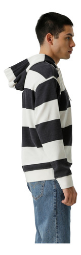 Polerón Hombre Thermal Rugby Negro Levis 001ml-0000