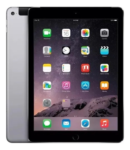 iPad Air 2 Mgwl2br/a, Tela 9.7, 128gb, Wifi + 4g, Space Gray (Recondicionado)