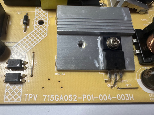 Placa Fonte Aoc Le50u7970s **com Defeito** (Usado)