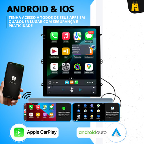 Multimidia Tesla Android 14 Cruze Lt Ltz Octacore 8 Carplay