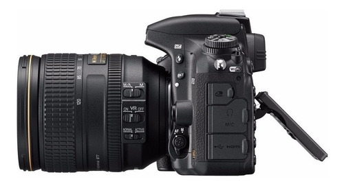 Nikon Kit D750 + lente 24-120mm VR DSLR color negro