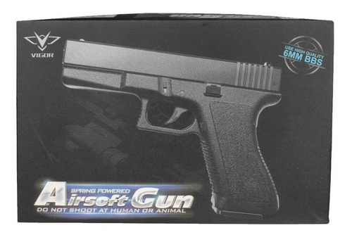 Pistola Airsoft Spring Pistolada Gk-v307 Mais Barato