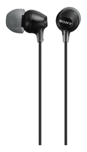 Sony Audífonos Interno Ligeros Mdr-ex15lp Color Negro