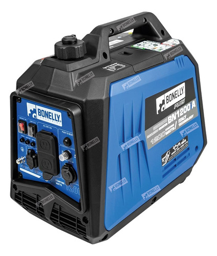 Generador De Luz Silencioso 1200w Bonelly Original- Motor 4t