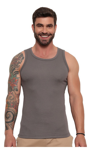 Kit 5 Regata Masculina Americana Academia Ribana Gta Rapper