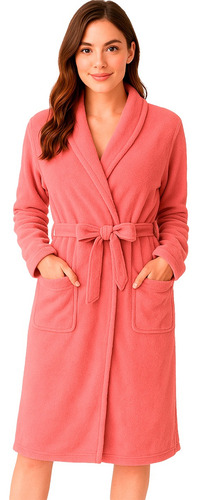 Roupão Microfibra Fleece Aveludado Quentinho Plush Inverno
