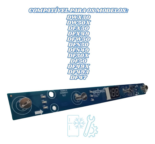 Placa Interface Para Electrolux Df47 Df50 Df50x Dfw50 Dfn50