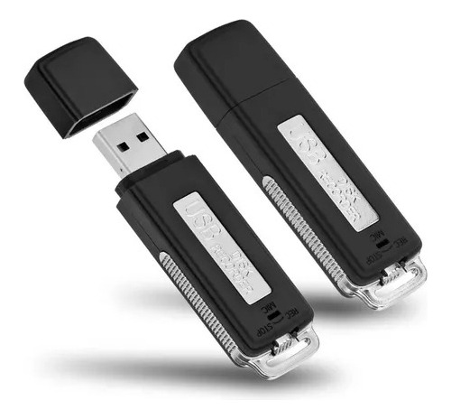Usb Espía Grabadora De Voz Batería Hasta 10 Horas Grabando