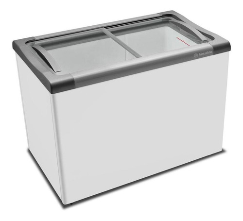Congelador Metalfrio Tampo Deslizante Vidro 284lts Nf30 Volt