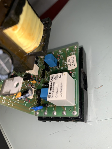 Relê De Sincronismo Tdm Bg1 V1.00.01 Pextron 220v 20ma (Usado)