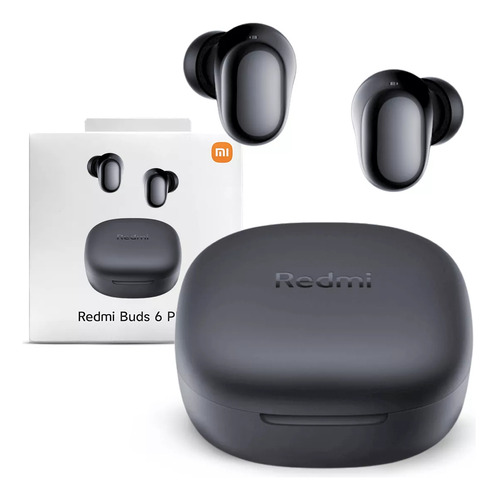 Xiaomi Redmi Buds 6 Play Bluetooth 5.4 Color Negro
