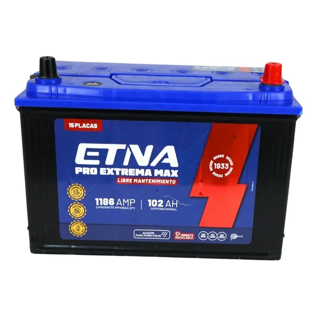 Bateria Etna 15 Placas Extrema 709cca