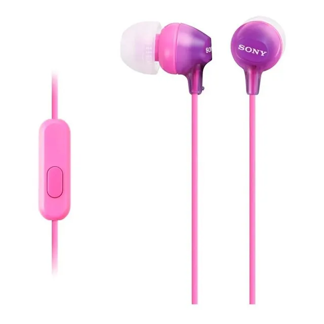 Audífonos Yol4 Sony Ex Series Mdr-ex15ap Púrpura