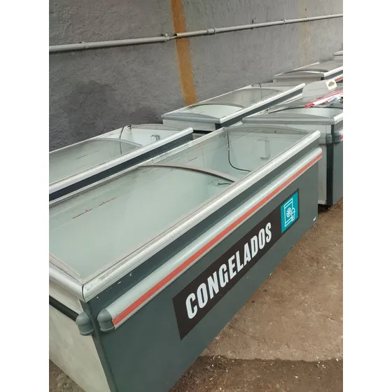 Ilha Expositora Para Comércio Metal Frio Modelo Hs200b