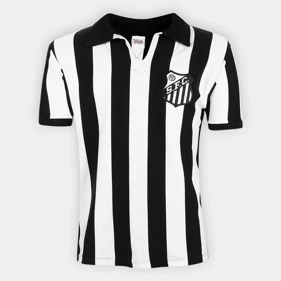 Camisa Santos Retrô 1956 Listrada