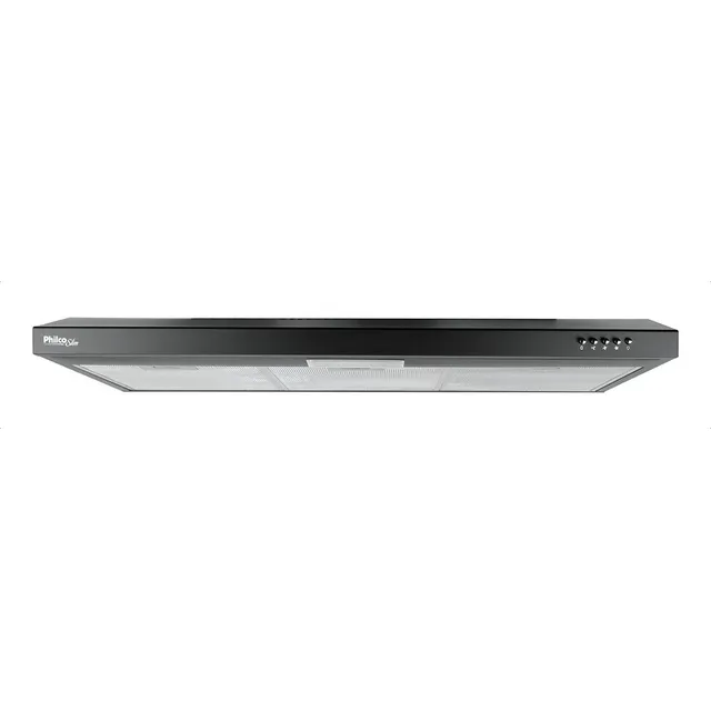 Depurador E Exaustor Philco Pdr90p Slim 90cm 3 Velocidades P Cor Preto 127V