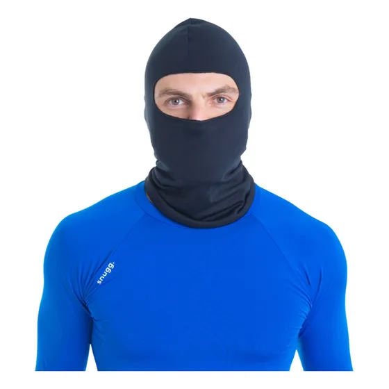 Balaclava Touca Ninja Proteção Uv50+ Térmica Ciclismo Cor Preto