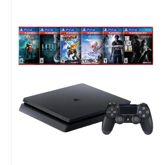 Sony Playstation 4 Slim Cuh-20 1tb Standard Negro Azabache