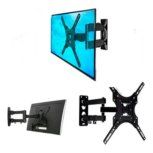 Rack Para Tv 2 En 1 Móvil Plegable Para Lcd Led Smart 32 55