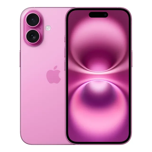 Apple iPhone 16 (256 GB) - Rosa - Distribuidor Autorizado