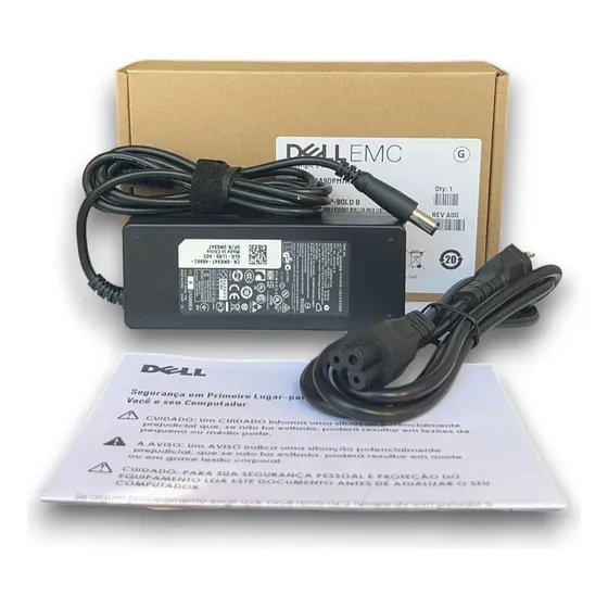 Fonte Para Dell 19.5v 65w Inspiron 15 5000 (5566) Plug Fino