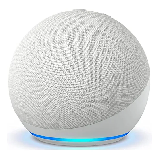 Amazon Dot Echo Dot 5th Gen Con Asistente Virtual Alexa Color Blanco 110/220v