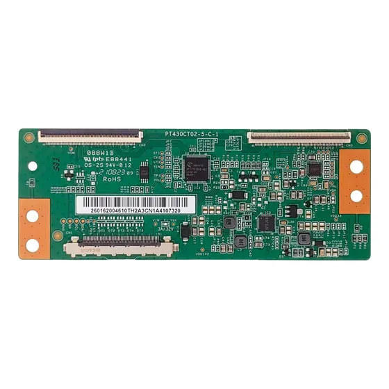 Placa T-con Tv LG Eat65148101 Pt430ct02-5 43 