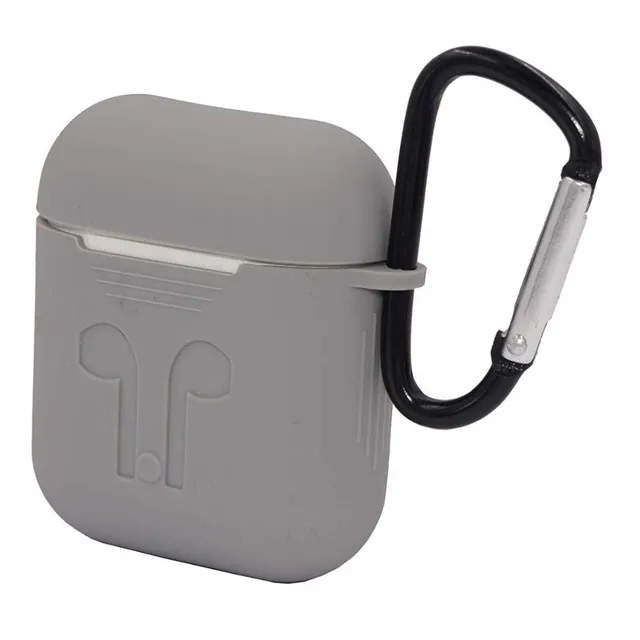 Estuche Sujetador Silicona Protector Para Audifonos