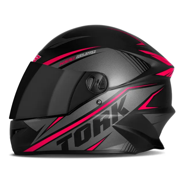 Capacete Integral Protork R8 Viseira Fumê Masculino/feminino