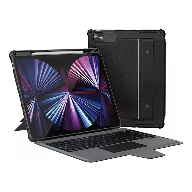 Case Con Teclado Nillkin P/ Apple iPad 10.2/10.9/11/12.9/13