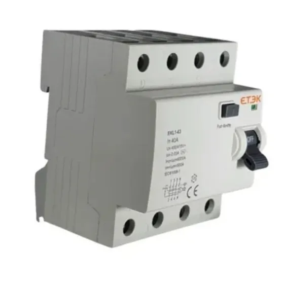 Disjuntor Diferencial Residual Dr Trifásico 4p 3f+n 40a/63a Etek
