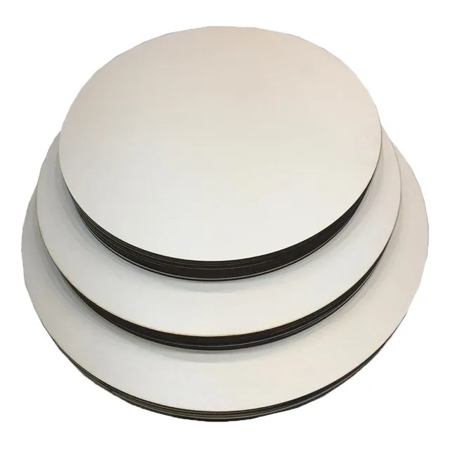 Cakeboard - Kit Com 40 Tábuas 25/30/35/40cm Mdf Sem Logo