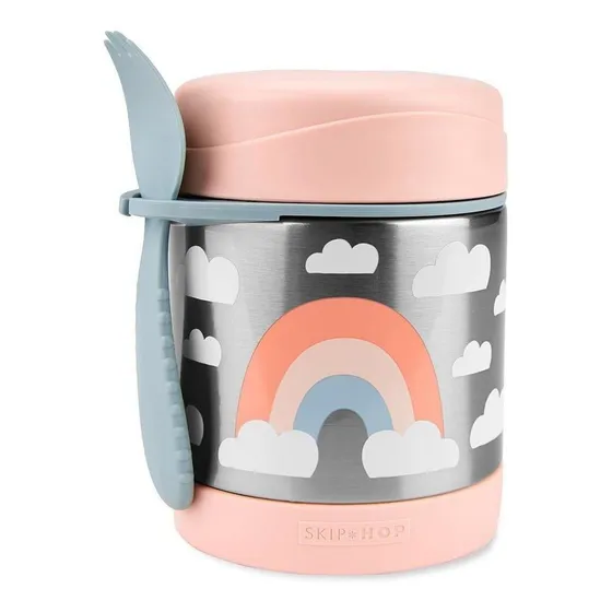 Pote Térmico Infantil Escolar Passeio Arco-íris - Skip Hop Cor Rosa