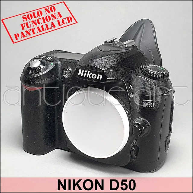 A64 Camara Nikon D50 Solo Cuerpo Funciona Ok Lcd Reparar