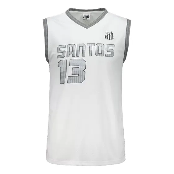 Camisa Santos Plus Size Masculina Camiseta Licenciada Oficia