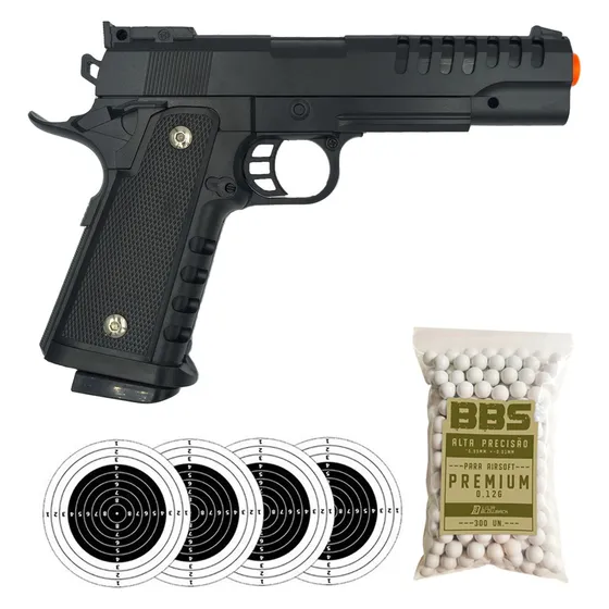 Pistola Airsoft Rossi 1911 V301 Spring Vigor M1911 Bbs 6mm