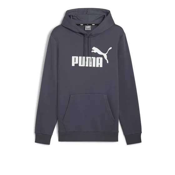 Polera Puma Hombre Ess Big Logo Hoodie Fl (s) 586687 23 Azul