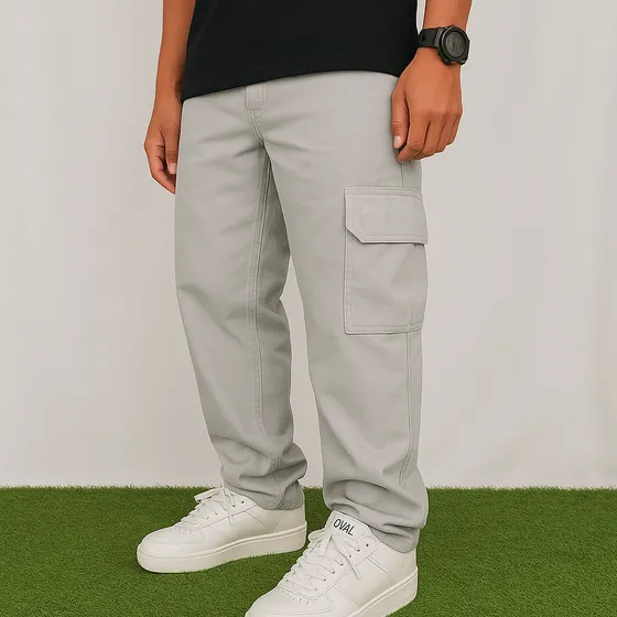 Calça Cargo Masculina Com 6 Bolsos Skate Premium Streetwear
