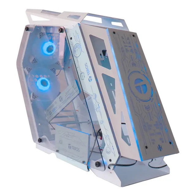 Case Gaming Teros Te-1311g, White, 4 Fan Argb, V/templado