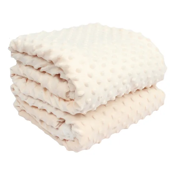 Manta Cobertor Bebê Luxo Soft Pipoquinha Sherpa 100x75cm
