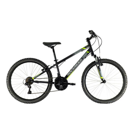 Bicicleta Infantil Aro 24 Mtb St 500 Rockrider Cor Preto Bicicleta Infantil Aro 24 Mtb St 500 Rockrider Cor Preto