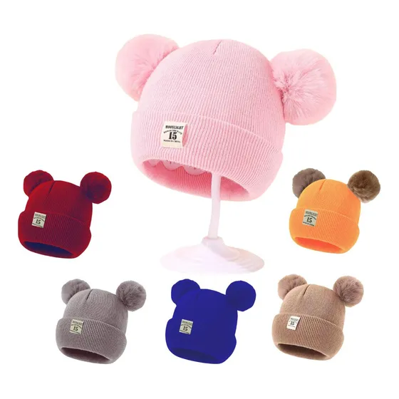 Touca De Frio Gorro Bebê Infantil Menino Menina Unissex