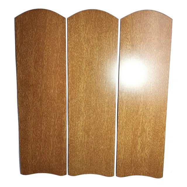 Hélice Pá Ventilador De Teto Universal Mdf Marrom Sem Furos