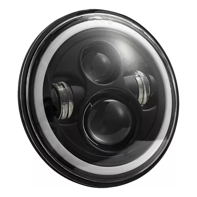 Faro Universal Motocicle 7 Pulgadas Para Harley Honda Yamaha